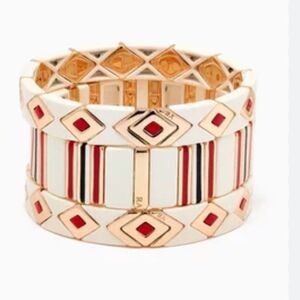 NWOT Roxanne assoulin set of three bracelets